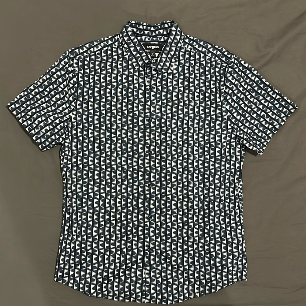 Express Button Down Short Sleeve Shirt
